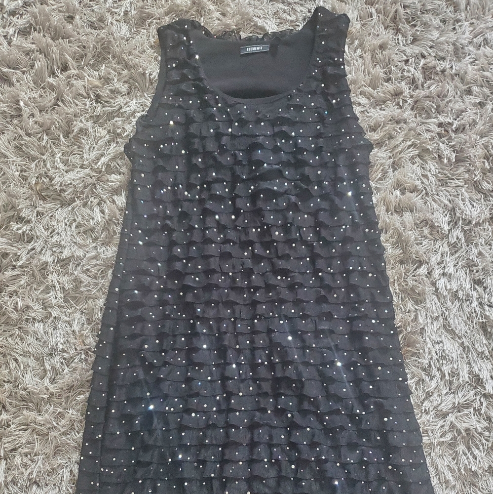 Black Sequence Dress